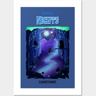 Mystical Night Posters and Art